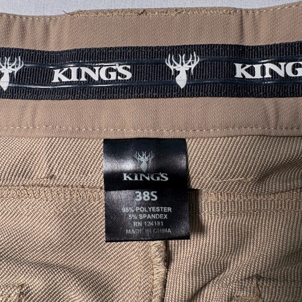 Kings Camo XKG Ridge Pants Mens 38S Tan Khaki Tactical Hunting Hiking Stretch - Picture 2 of 7